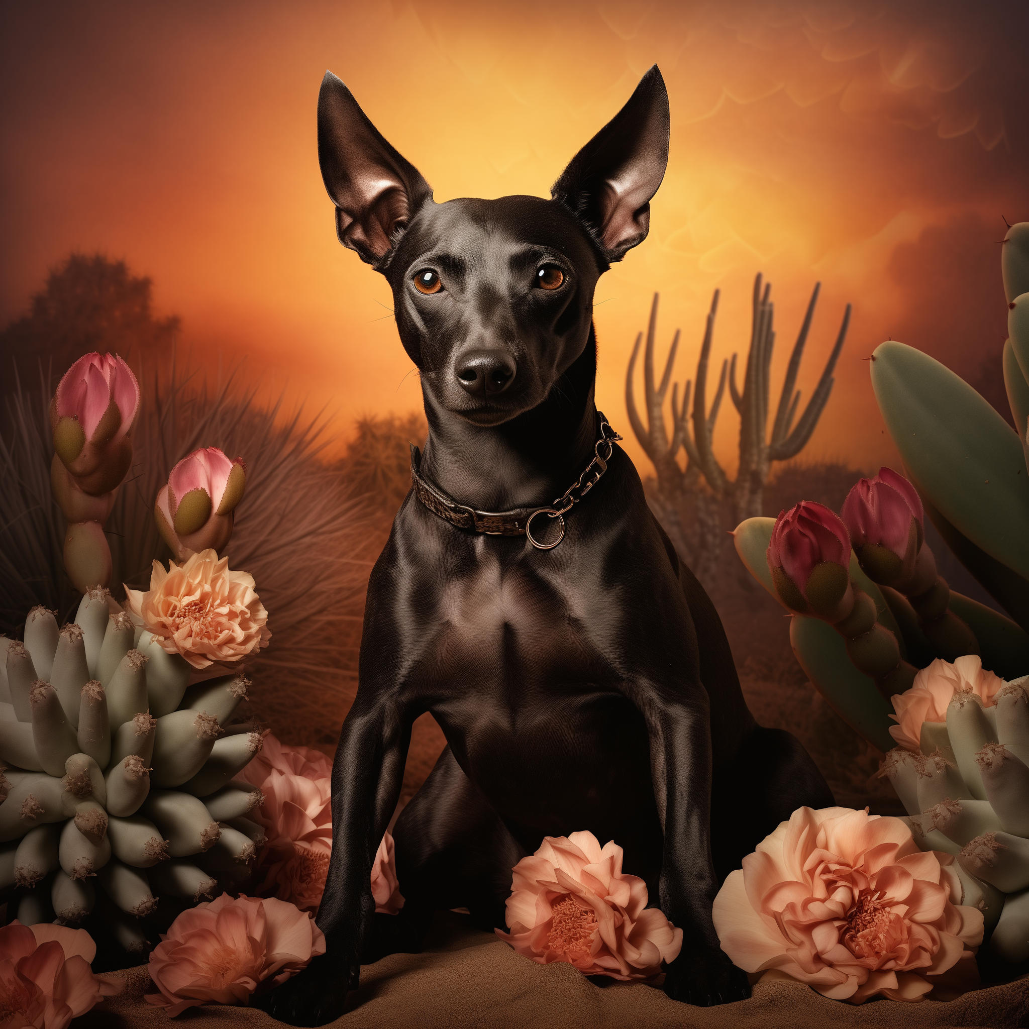 dog_sunset