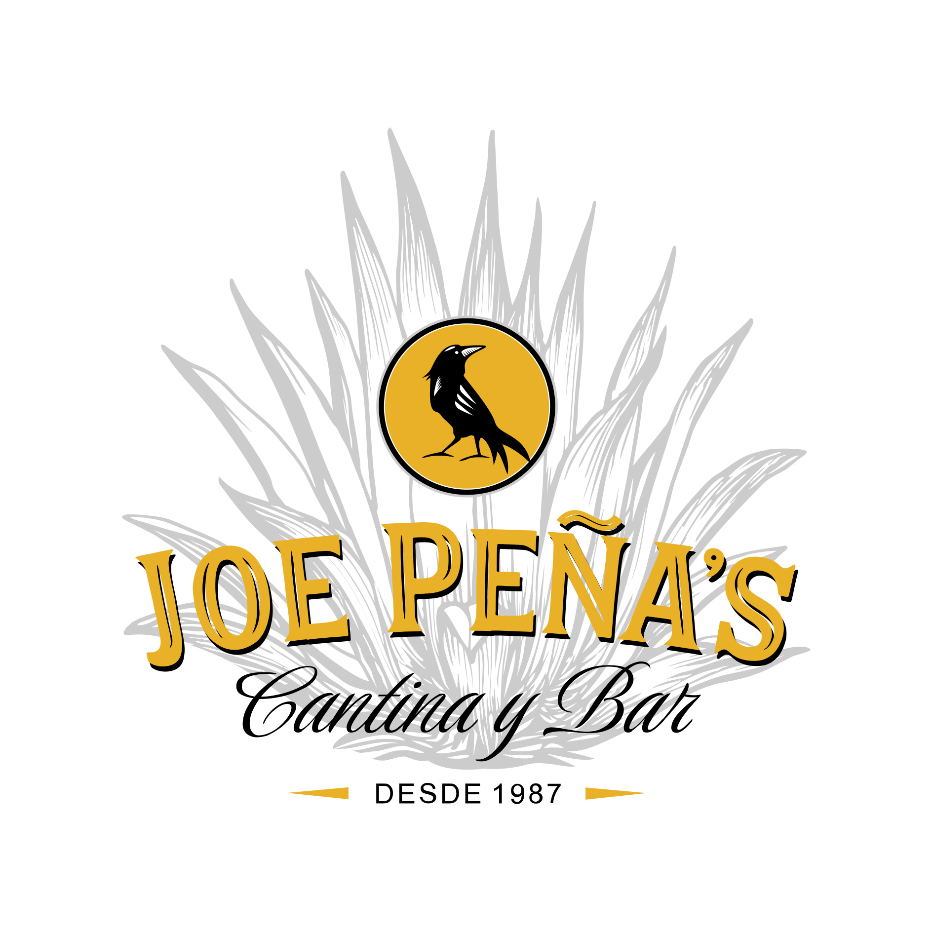 Joe Peña’s Logo für hellen Hintergrund