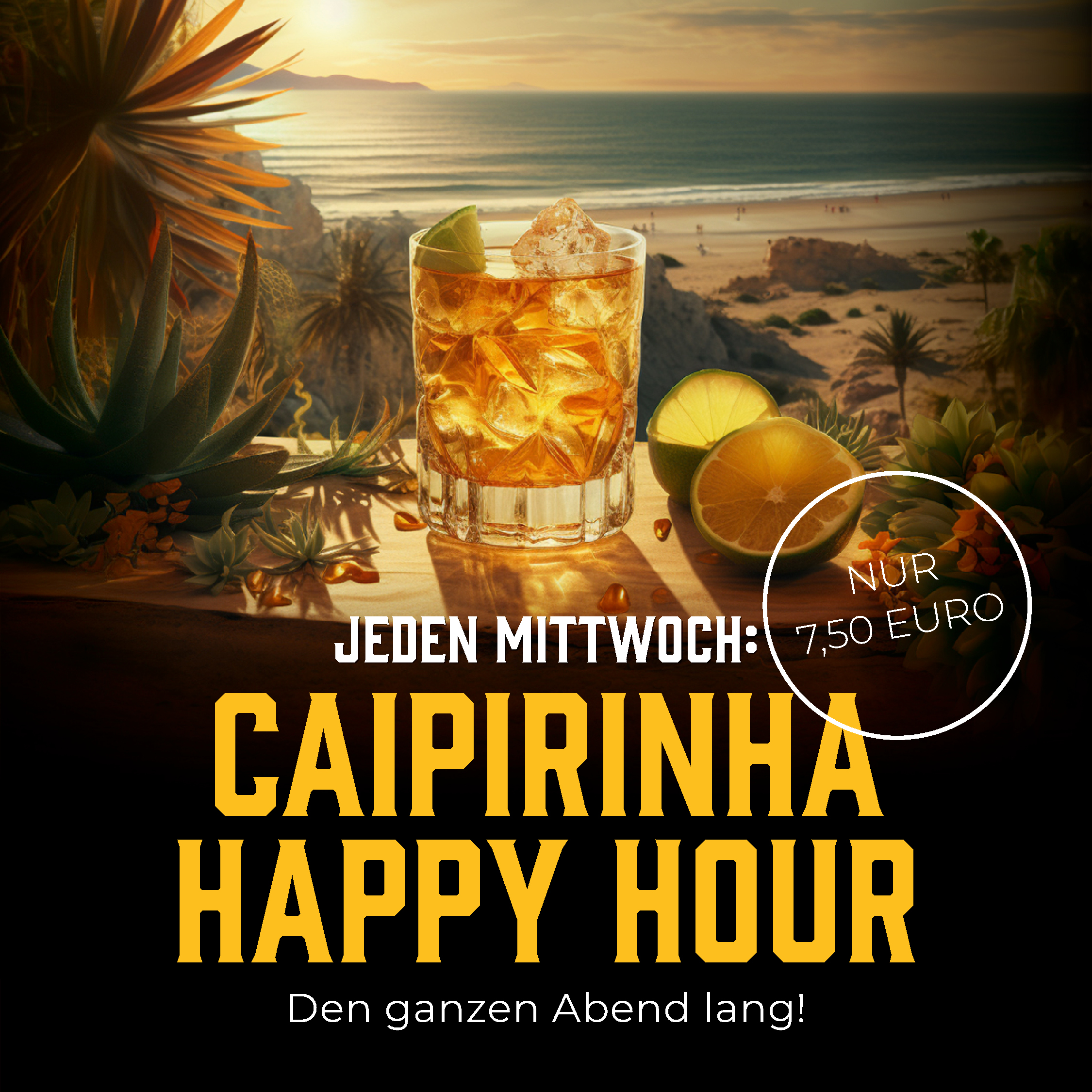 Caipirinha Happy Hour