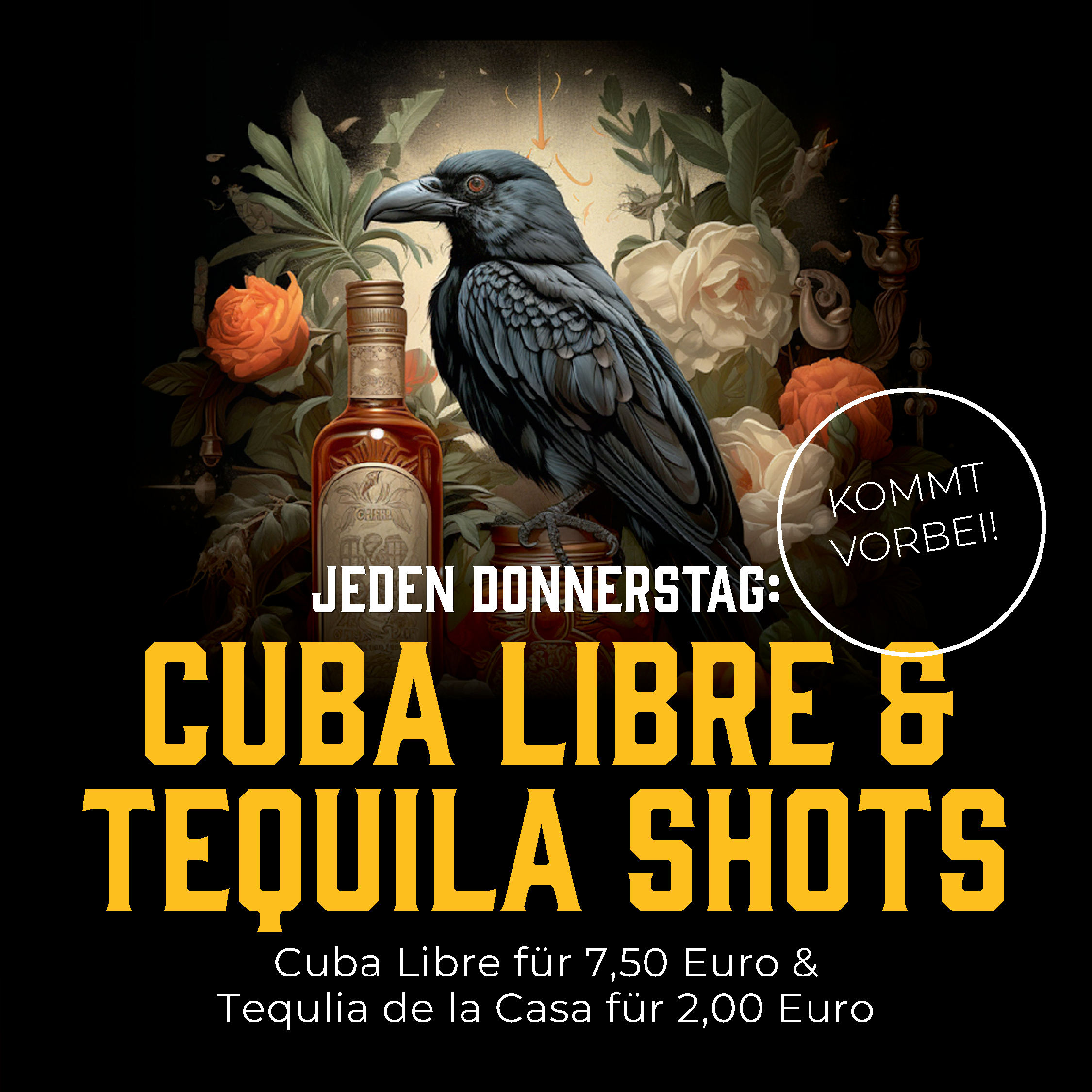 Cuba Libre & Tequila Shots